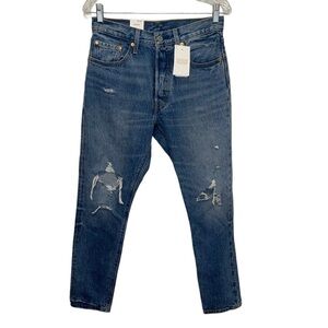 NWT Levi's 501 Women Skinny Jeans Size 27/28